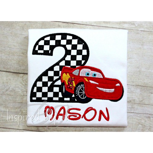 lightning mcqueen birthday shirt